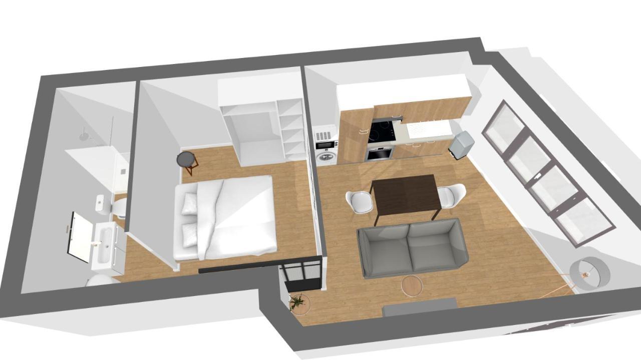 Le Wlerick 1 - Hyper Centre - Au Calme - Wifi Apartment Mont-de-Marsan Bagian luar foto